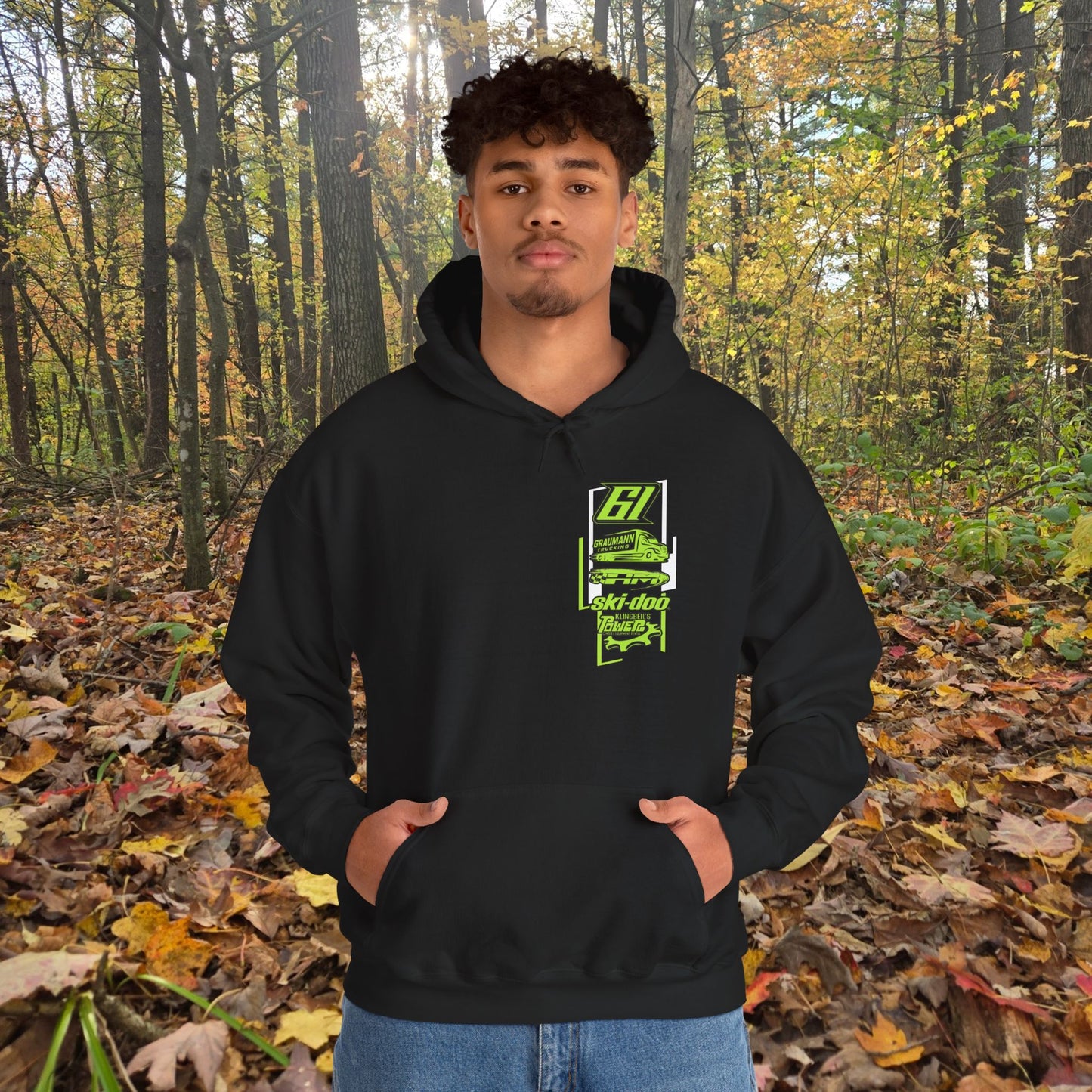 #61 Ezra Graumann F3 Skidoo Henke Motorsports llc Hoodie