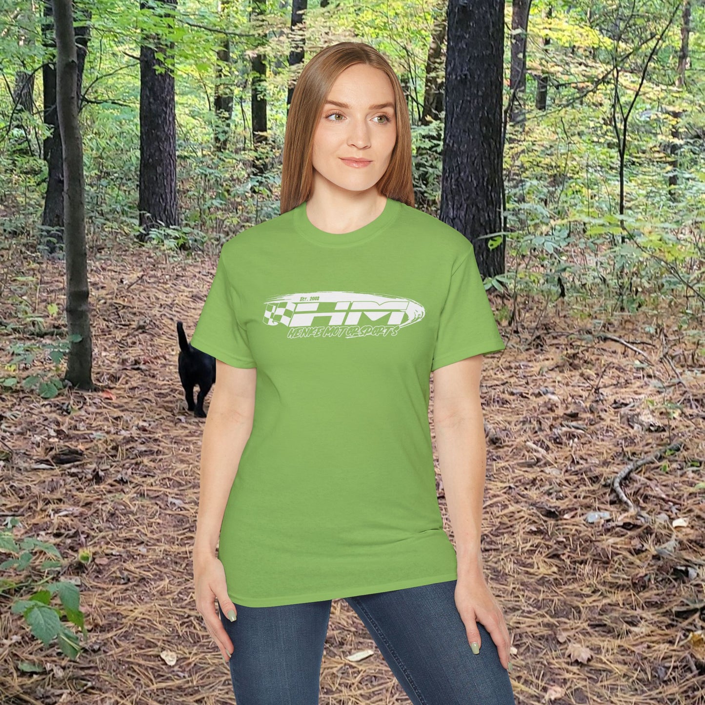 Classic "Full logo" Henke Motorsports llc tee shirt short sleeve