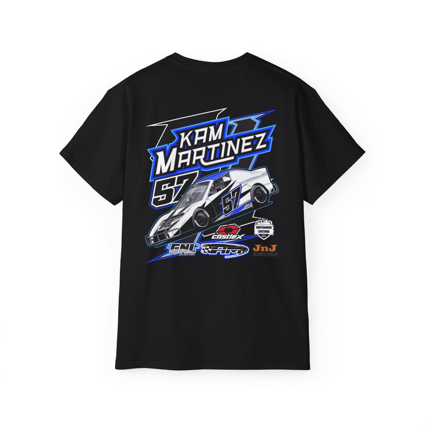Kameron Martinez #57 Bandolero 2025 Tee shirt 50/50 blend