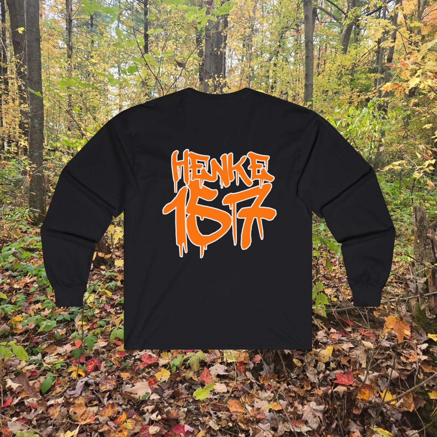 #HENKESTRONG long sleeve Adult black or white