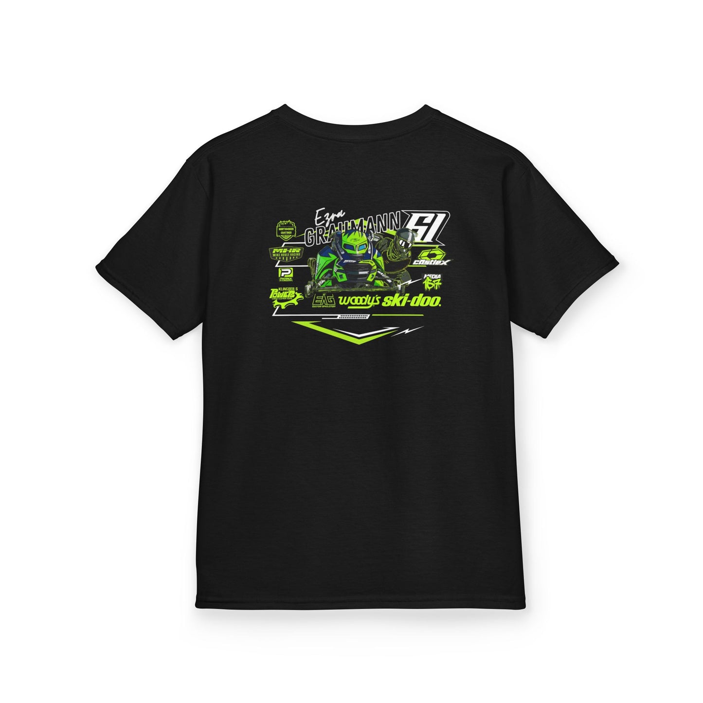 #61 Ezra Graumann F3 Skidoo Henke Motorsports llc Kids Tee