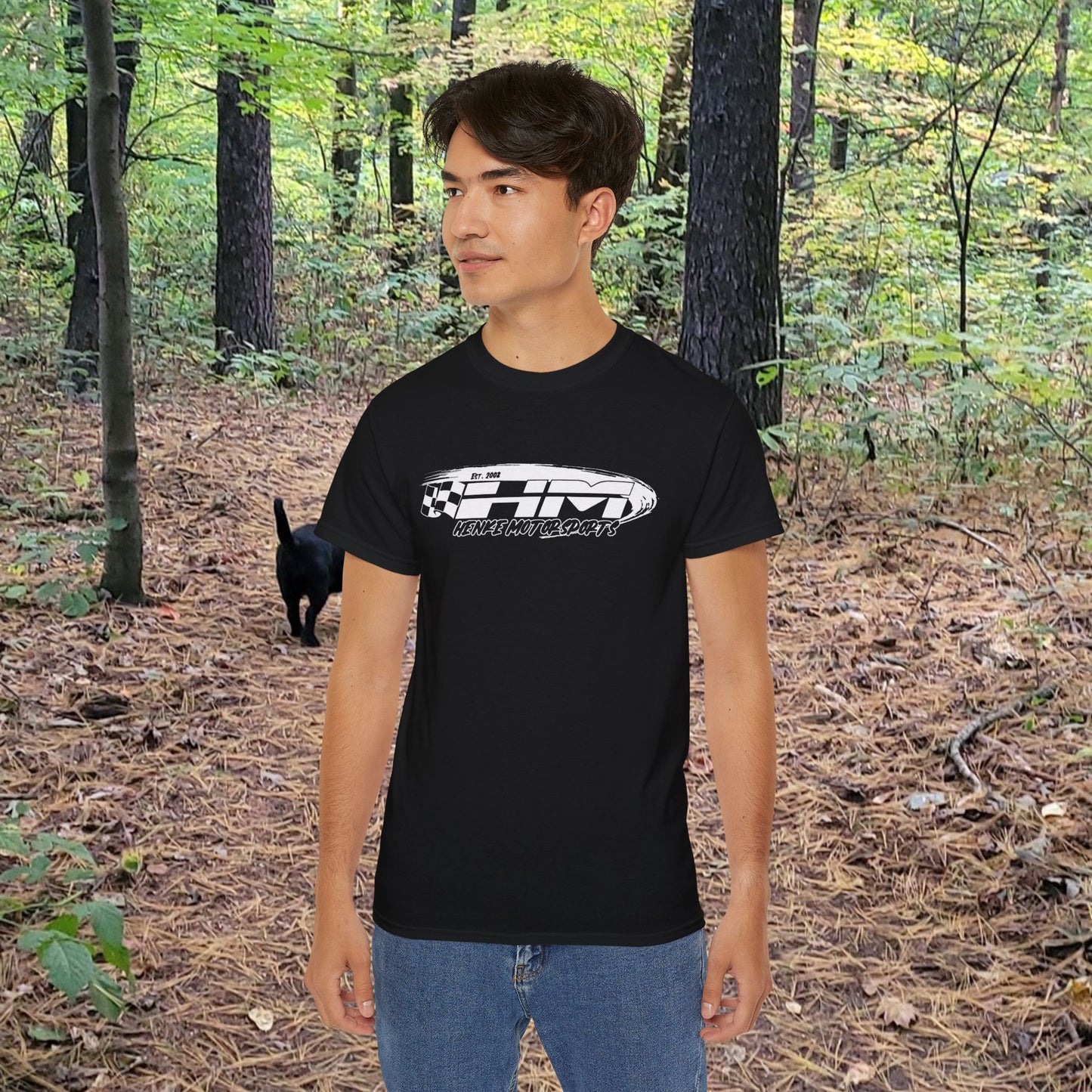 Classic "Full logo" Henke Motorsports llc tee shirt short sleeve