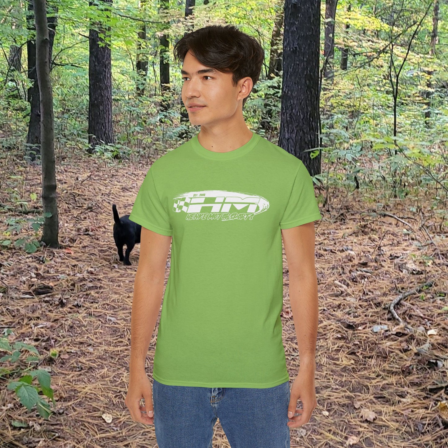 Classic "Full logo" Henke Motorsports llc tee shirt short sleeve