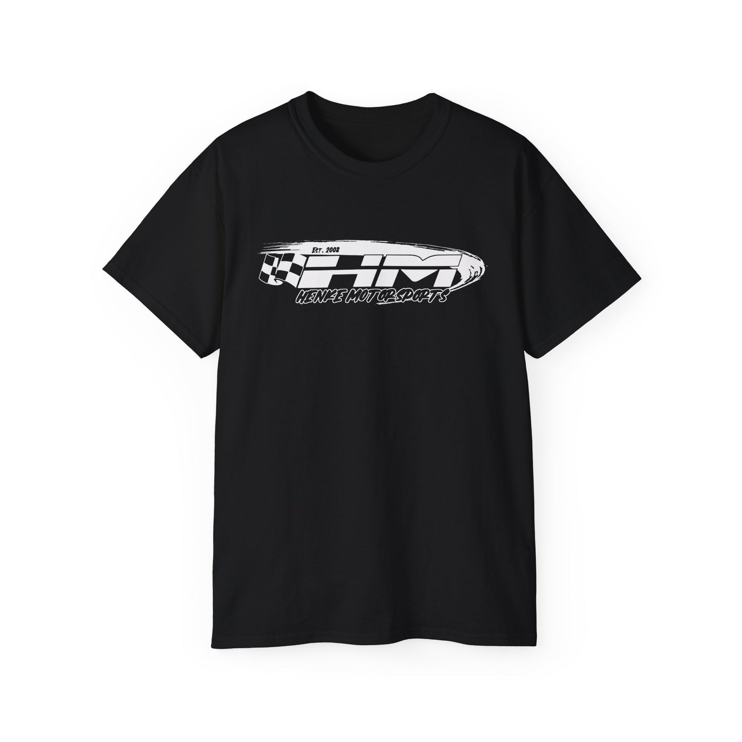 Classic "Full logo" Henke Motorsports llc tee shirt short sleeve