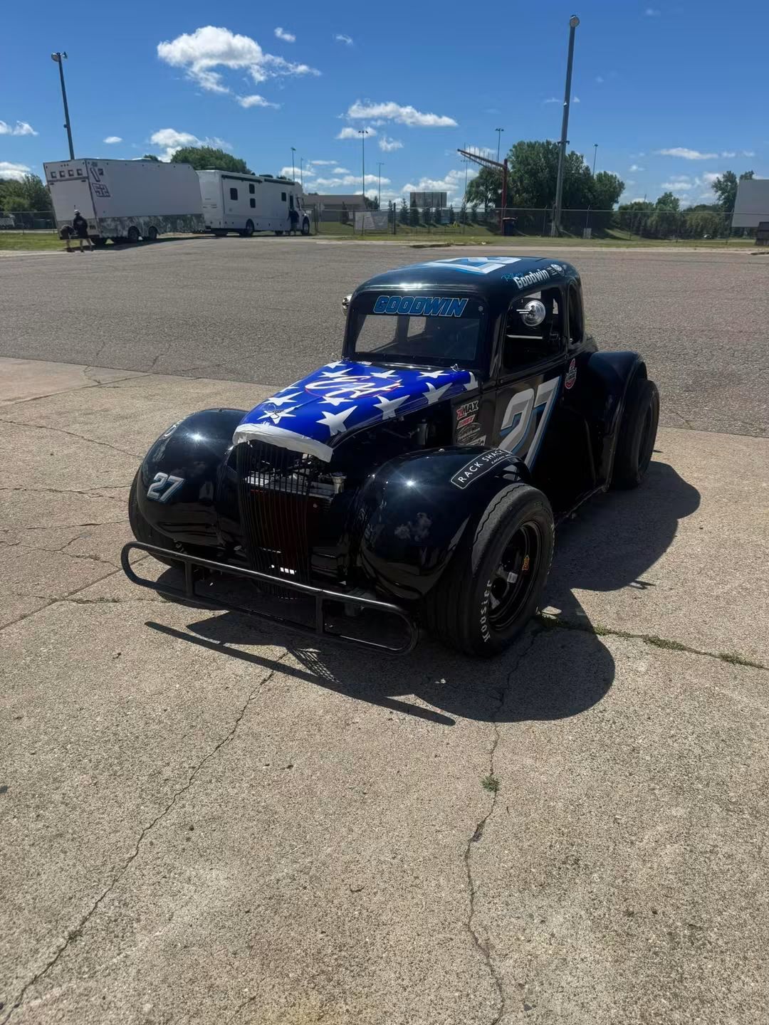 LEGENDS HOOD PANEL FULL WRAP - VIYNL CUSTOM