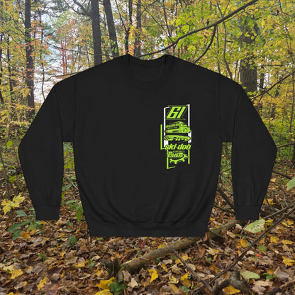 #61 Ezra Graumann F3 Skidoo Henke Motorsports llc Crewneck Sweatshirt