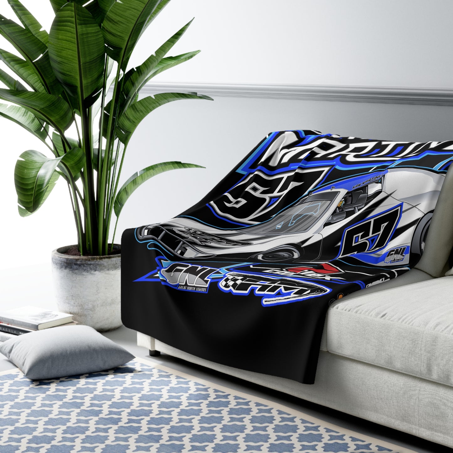 Premium Sherpa Fleece Blanket #57 Kam Martinez 2025 Bandolero