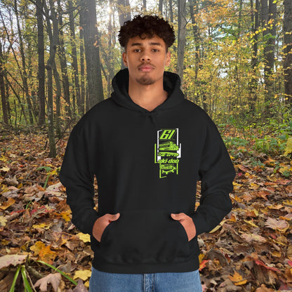 #61 Ezra Graumann F3 Skidoo Henke Motorsports llc Hoodie