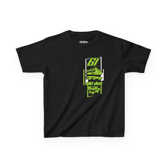 #61 Ezra Graumann F3 Skidoo Henke Motorsports llc Kids Tee