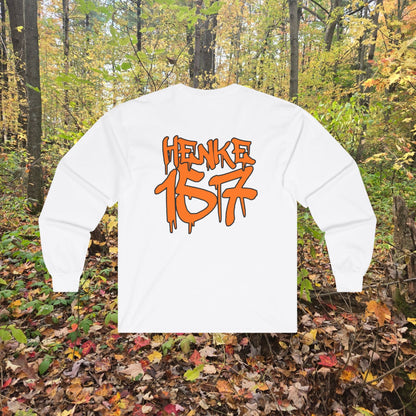 #HENKESTRONG long sleeve Adult black or white