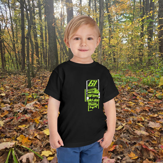 #61 Ezra Graumann F3 Skidoo Henke Motorsports llc Toddler Tee