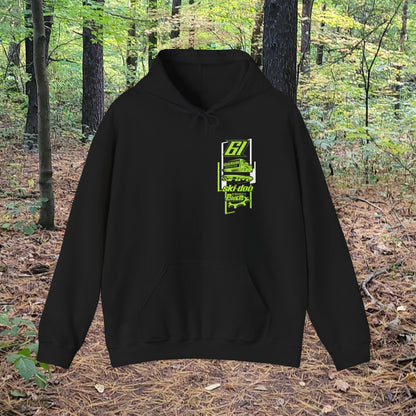 #61 Ezra Graumann F3 Skidoo Henke Motorsports llc Hoodie