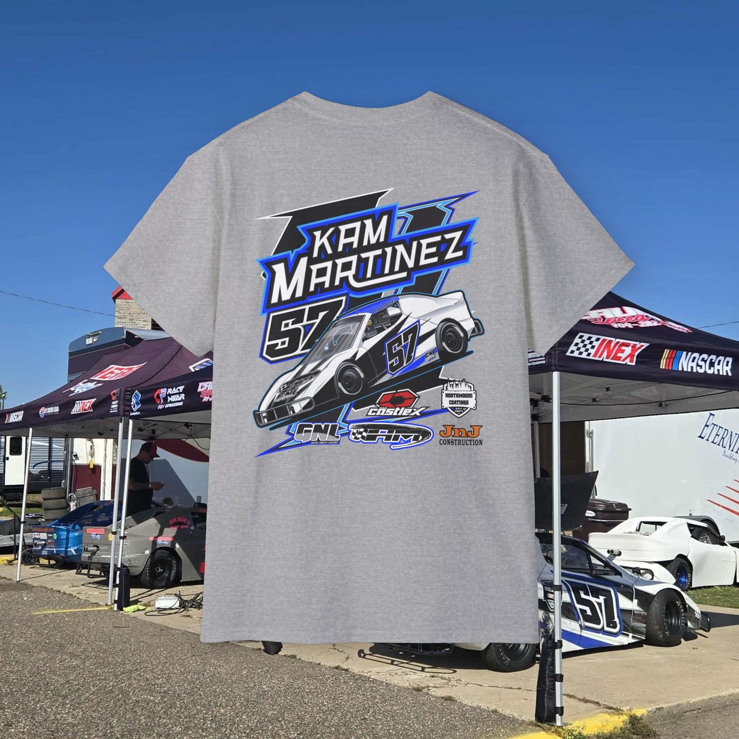 Kameron Martinez #57 Bandolero 2025 Tee shirt 50/50 blend