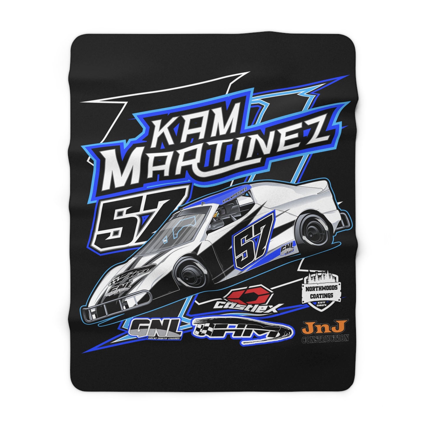 Premium Sherpa Fleece Blanket #57 Kam Martinez 2025 Bandolero