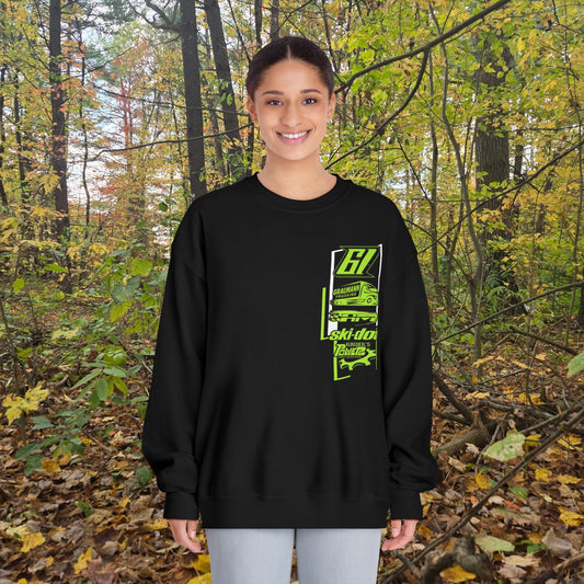 #61 Ezra Graumann F3 Skidoo Henke Motorsports llc Crewneck Sweatshirt