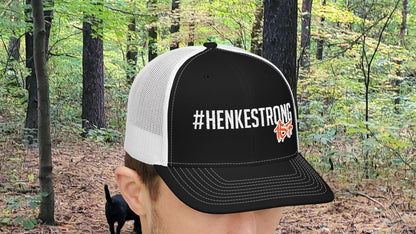 #HenkeStrong Snapback Trucker Cap - Supportive Hat for Sports Fans, Fundraising Events, Gifts, and Everyday Wear