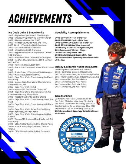 Custom Promotion & Marketing Proposals. (Sponsorship proposals, Racing resumes)