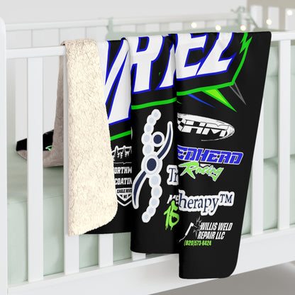 Wild Man Kam Martinez #57 2026 Bandolero Premium Sherpa Fleece Blanket