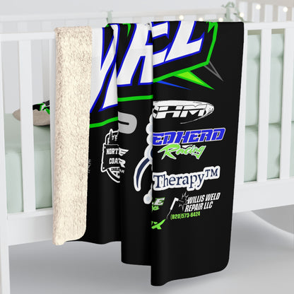 Wild Man Kam Martinez #57 2026 Bandolero Premium Sherpa Fleece Blanket