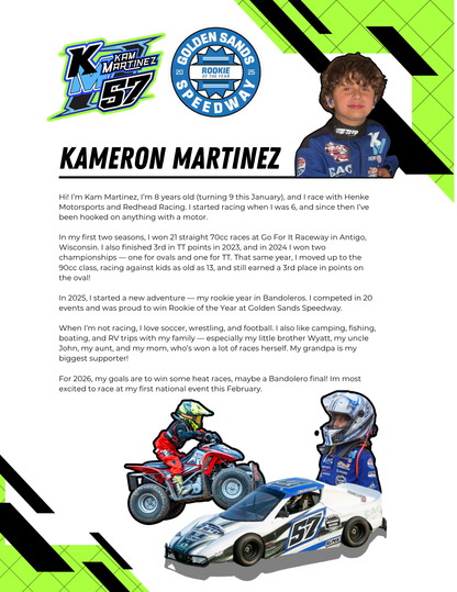 Custom Promotion & Marketing Proposals. (Sponsorship proposals, Racing resumes)