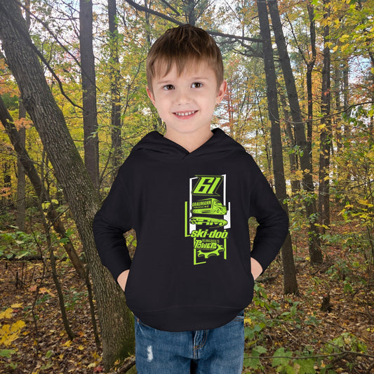 #61 Ezra Graumann F3 Skidoo Henke Motorsports llc Hoodie Toddler