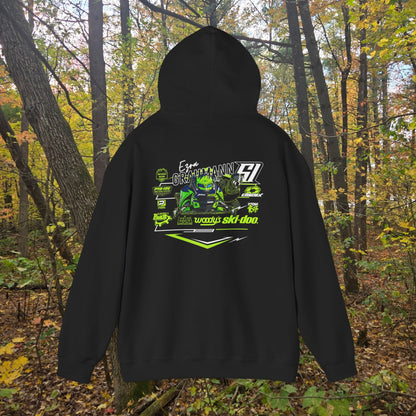 #61 Ezra Graumann F3 Skidoo Henke Motorsports llc Hoodie