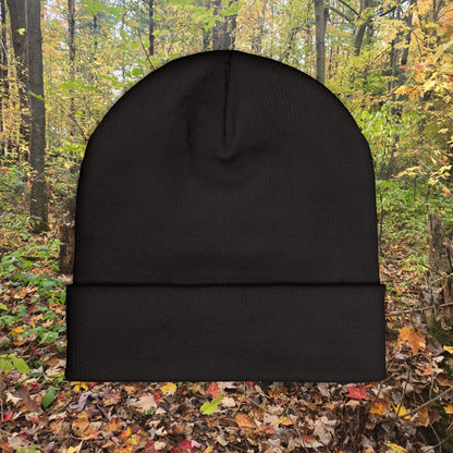 #HENKESTRONG Embroidered Knit Beanie for Style & Warmth