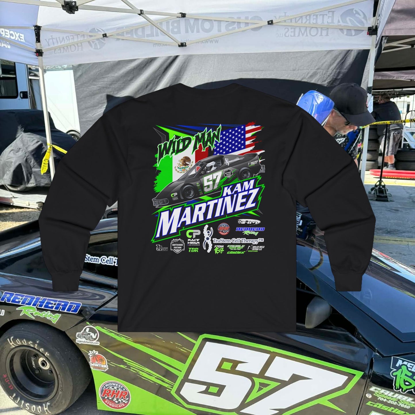 Wild Man Kameron Martinez #57 2026 Adult long sleeve