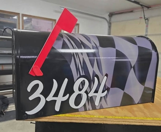 CUSTOM  Mail box vinyl wrap