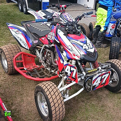 CUSTOM HONDA TRX RACE/RECECREATIONAL WRAP ( most quads available! )