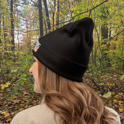 #HENKESTRONG Embroidered Knit Beanie for Style & Warmth