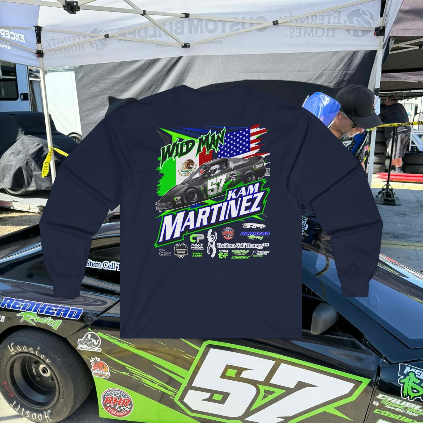 Wild Man Kameron Martinez #57 2026 Adult long sleeve