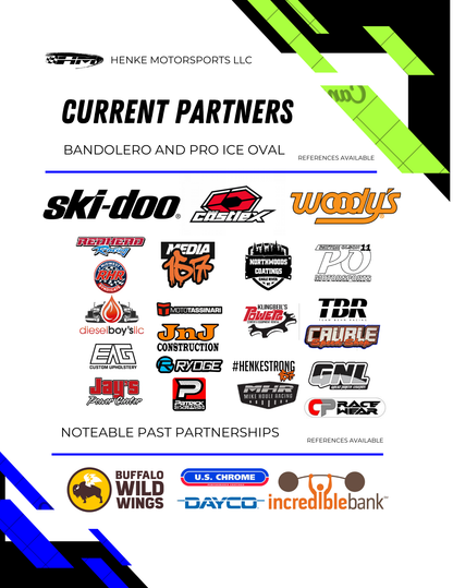 Custom Promotion & Marketing Proposals. (Sponsorship proposals, Racing resumes)