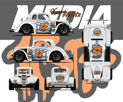 LEGENDS CUSTOM Vinyl 360 wrap
