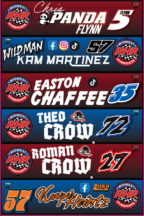 TEAM - CANOPY - TENT- NAME HANGS/TAGS LARGE