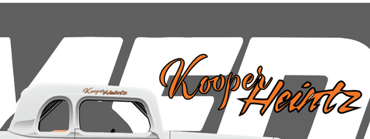 LEGENDS / BANDOLERO ABOVE DOOR/ROOF NAME - VIYNL CUSTOM