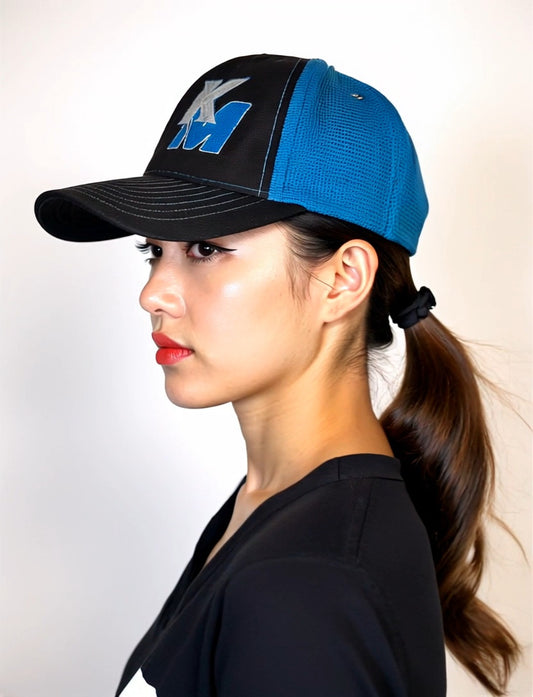 Kam Martinez "KM" 2025' STICHED cap, hat, mesh back Richardson